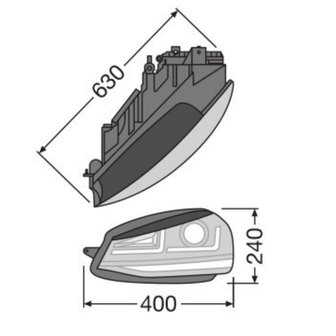 Osram Volkswagen Golf 7 GTI LED Koplamp