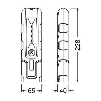 Osram LED Inspektionsleuchte LEDinspect PRO 180