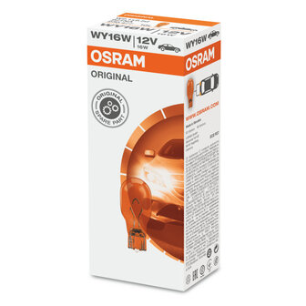 Osram WY16W Gl&uuml;hbirne 12V W2.1x9.5d Original Line 10 St&uuml;ck