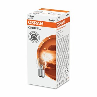 Osram Gloeilamp BA15d 12V Original Line 10 Stuks