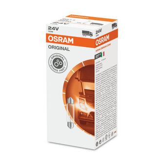 Osram Gloeilamp 24V Original Line SV8.5-8 10 Stuks