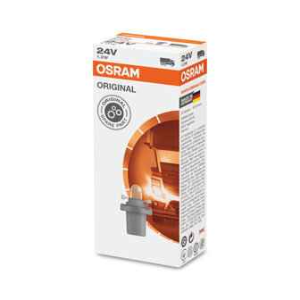 Osram Gloeilamp 24V Original Line Grijs B8.5d 10 Stuks