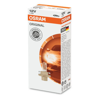 Osram Gloeilamp 12V BX8.4d Original Line 10 Stuks