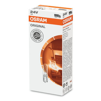 Osram Gl&uuml;hbirne 24V Original Line W2x4.6d 10 St&uuml;ck