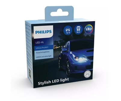 Philips LED Hauptscheinwerfer HIR2 12/24V 20W 2 St&uuml;ck