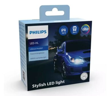 Philips LED Nebelscheinwerfer H8/H11/H16 12/24V 2 St&uuml;ck