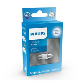 Philips SV8.5 Festoon 30mm Neutraal Wit 4000K 12V