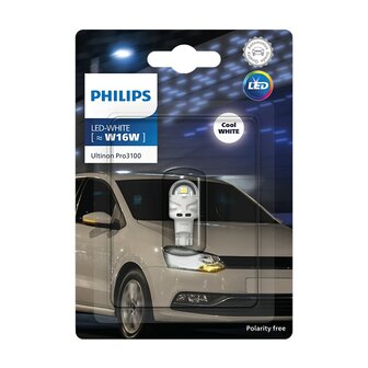 Philips W16W LED Retrofit Wei&szlig; 12V