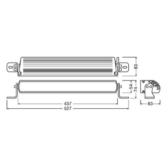 Osram LED Lightbar Kombi FX500-CB SM GEN2 43cm