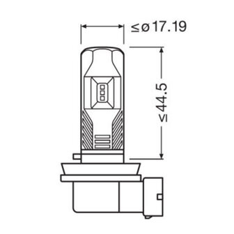 Osram H8/H11/H16 LED Nebelscheinwerfer 12 volt Pro st&uuml;ck | OFF-ROAD ONLY