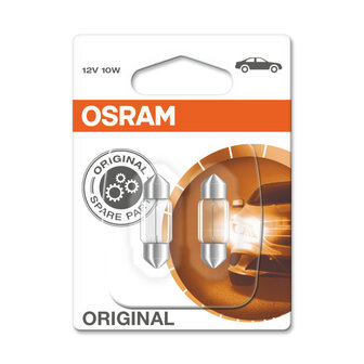 Osram Gl&uuml;hbirne 12V SV8.5-8 Original Line 2 St&uuml;ck