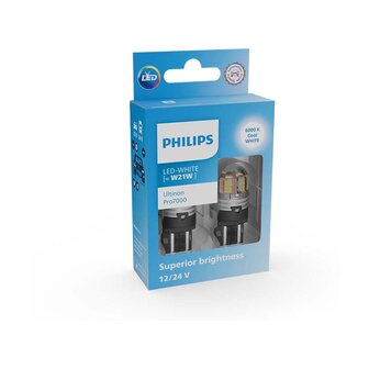 Philips W21W LED Retrofit Wit 12V 2 Stuks