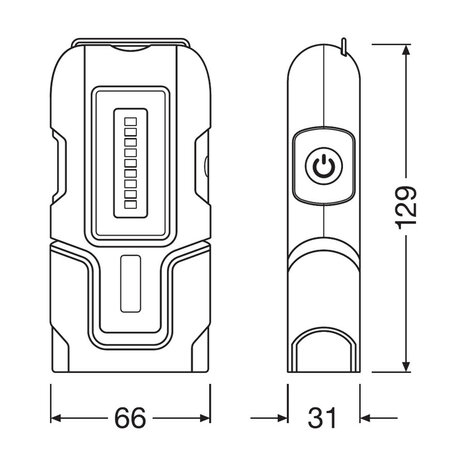 Osram LED Inspektionsleuchte LEDinspect Mini CP 80