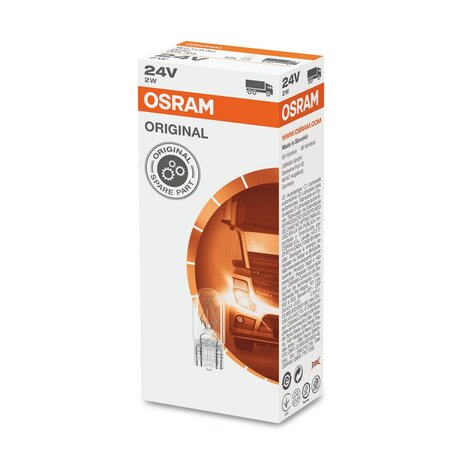 Osram Glühbirne 24V Original Line W2.1x9.5d 10 Stück