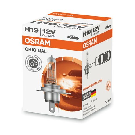 Osram H19 Halogen Birne 12V Original Line PU43t-3