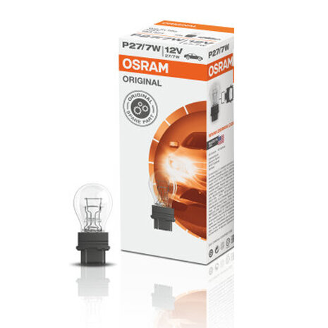 Osram P27/7W 12V Gloeilamp W2.5x16q Original Line 10 Stuks