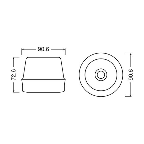 Osram LEDguardian ROAD FLARE Signal TA20 Zwaailamp Met Accu