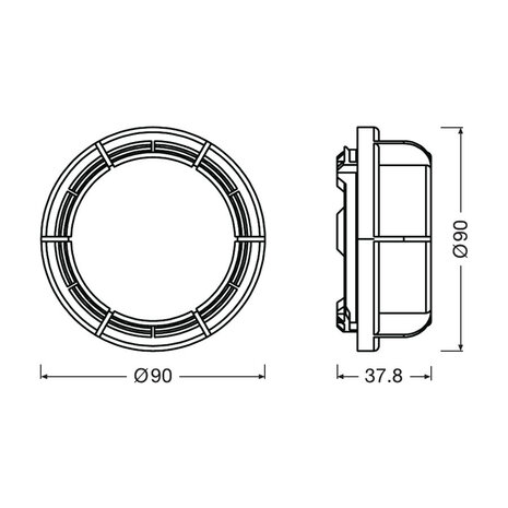 Osram Ledriving Scheinwerferkappe Set LEDCAP07