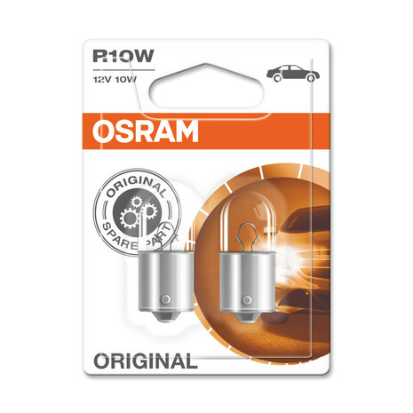 Osram R10W Glühbirne BA15s 12V Original Line 2 Stück