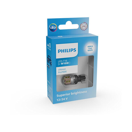 Philips W16W LED Retrofit Wit 12-24V