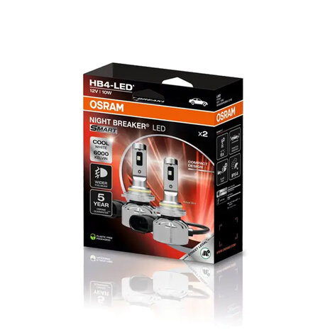 Osram Night Breaker LED Smart HB4 ECE-goedgekeurd Set