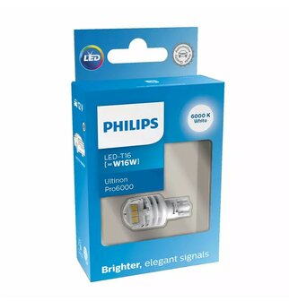 Philips W16W LED Retrofit Weiss 12V Vehiclelamps De